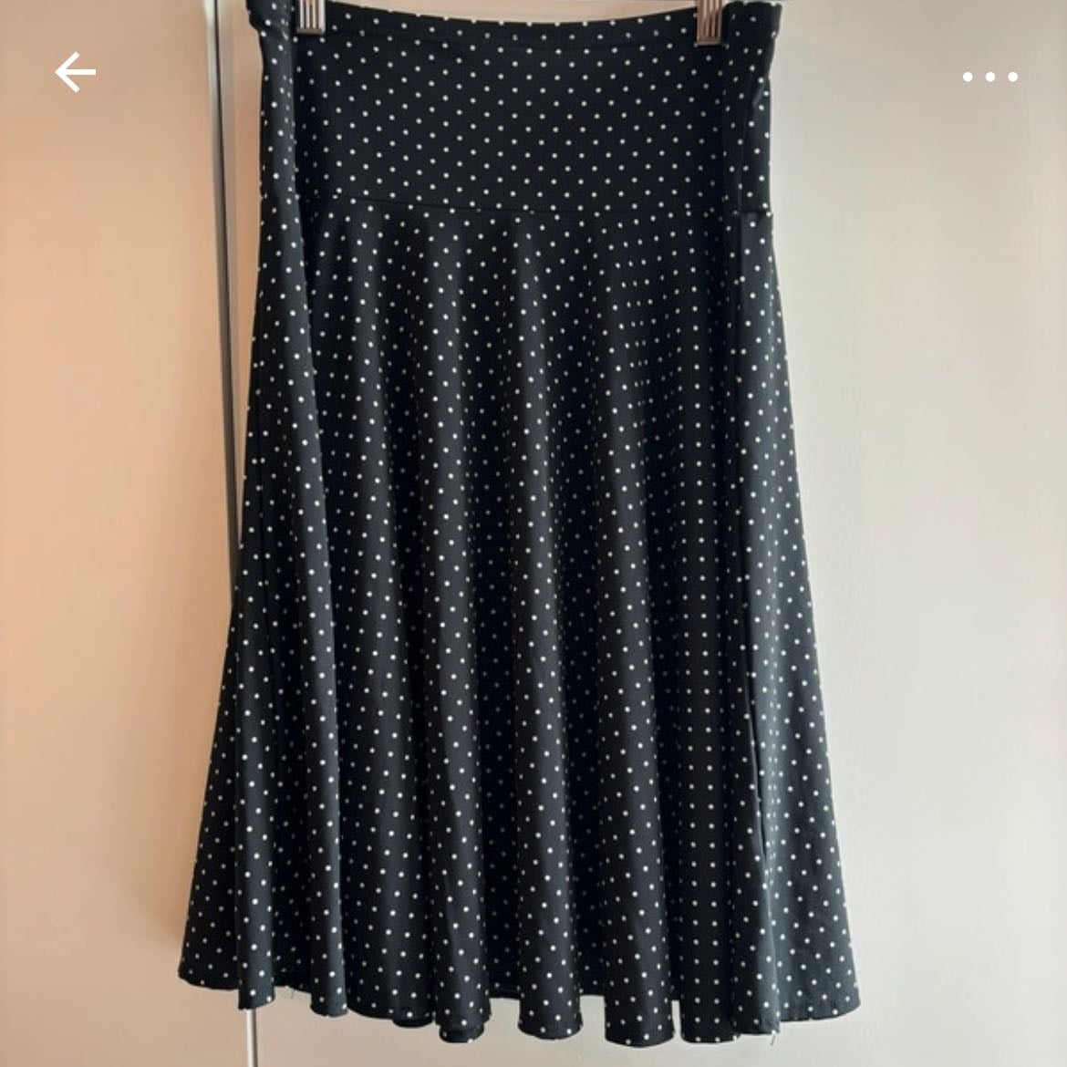 kookai polka dot skirt