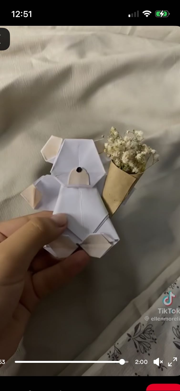 paper teddy - i just love this concept