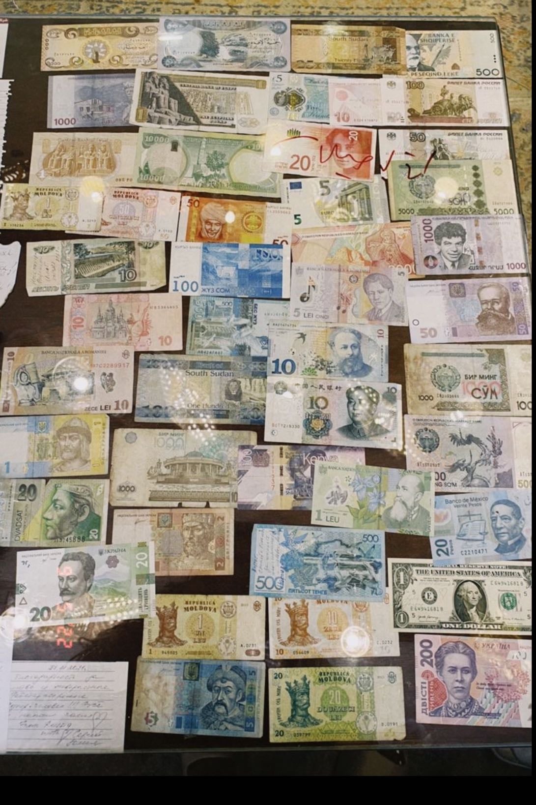 Money & currency collection