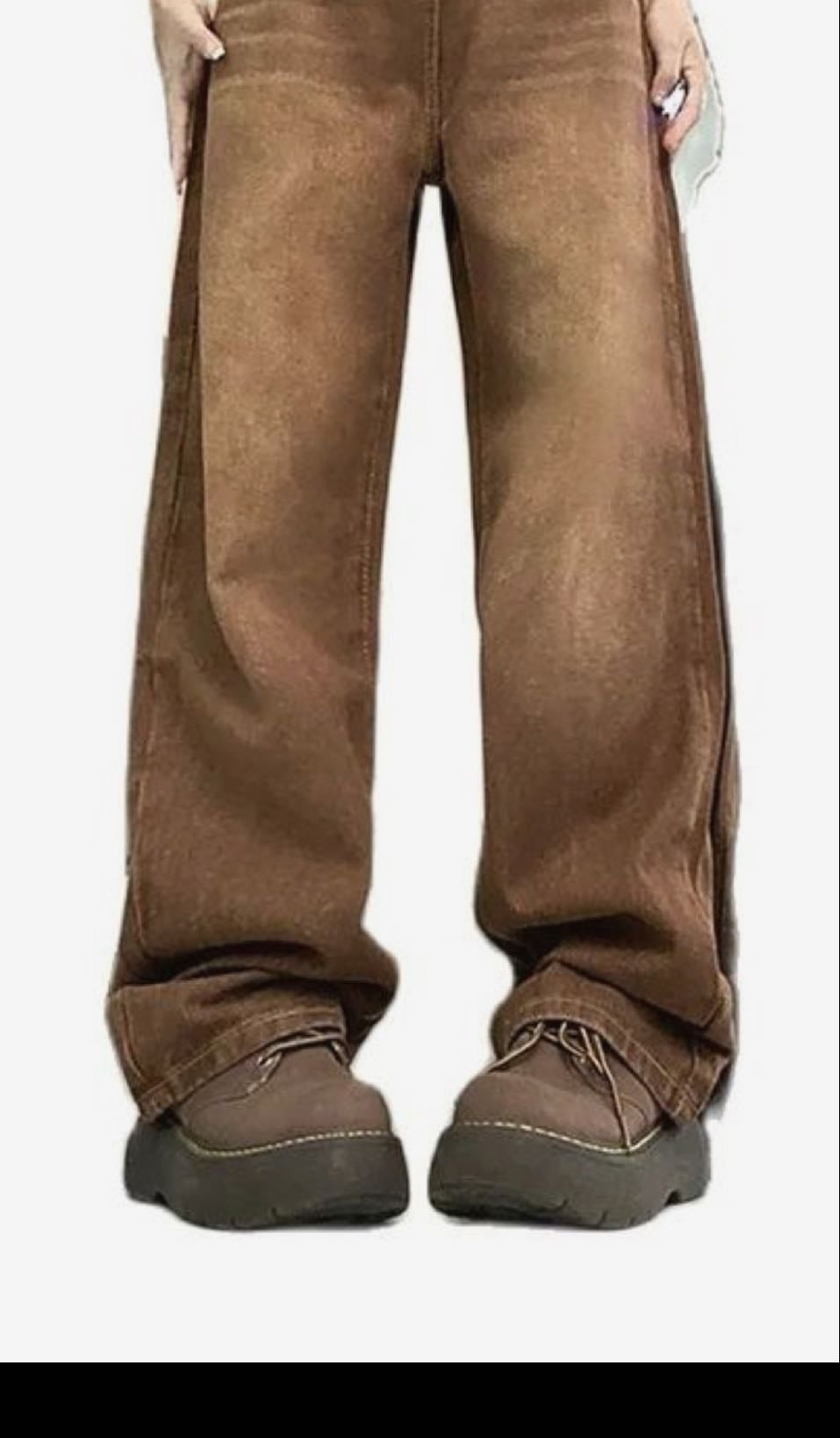 Brown jeans