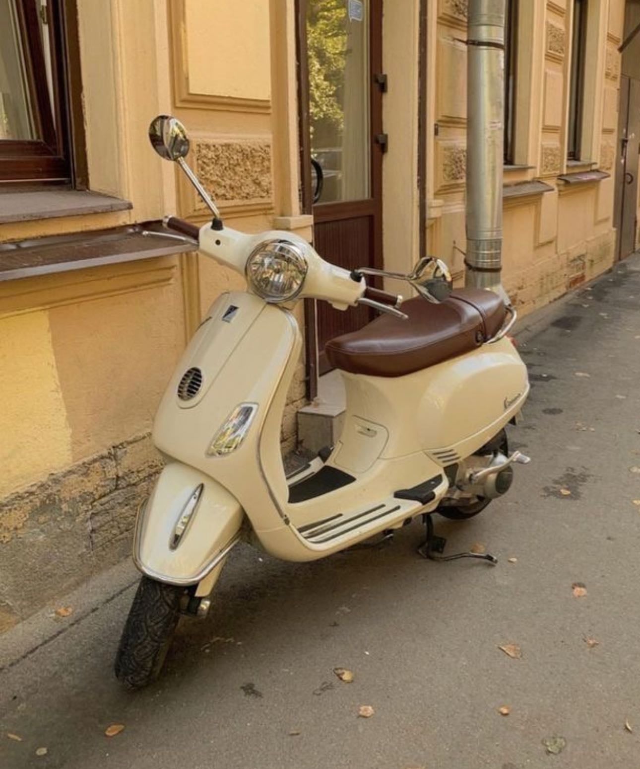 Classic Italian motorcycle