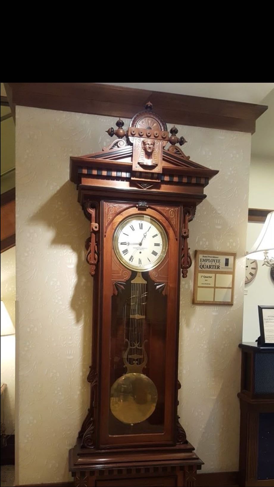 A grandfather clock - Standing tall
