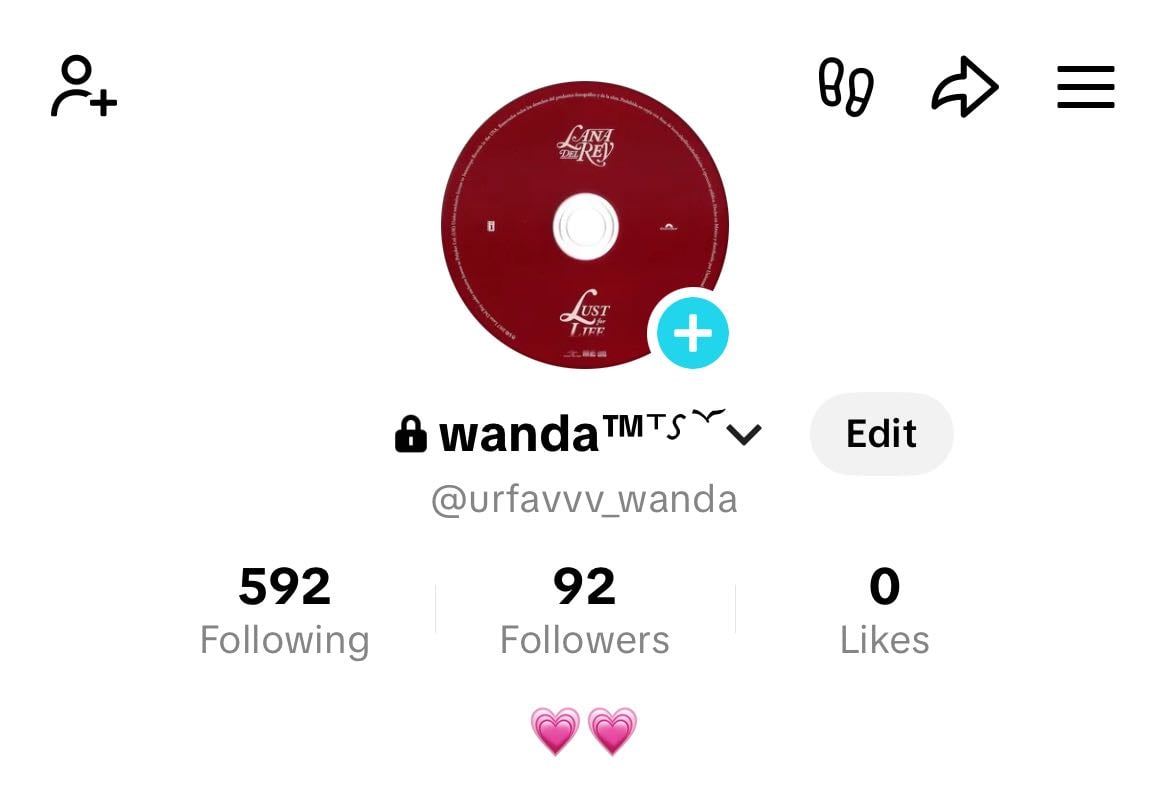 my tiktok xx