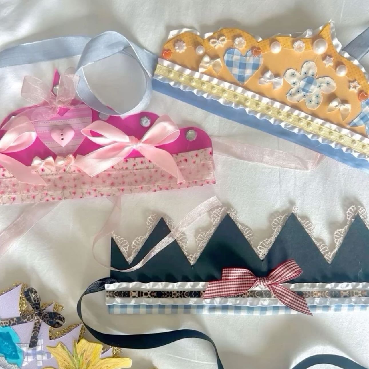 Birthday crown - (Again, handmade things, bcs they are cute)