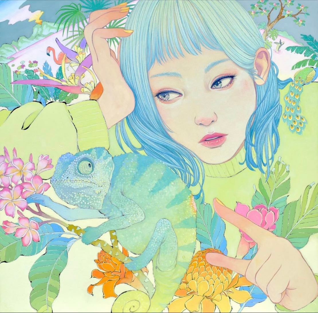 Blue girl