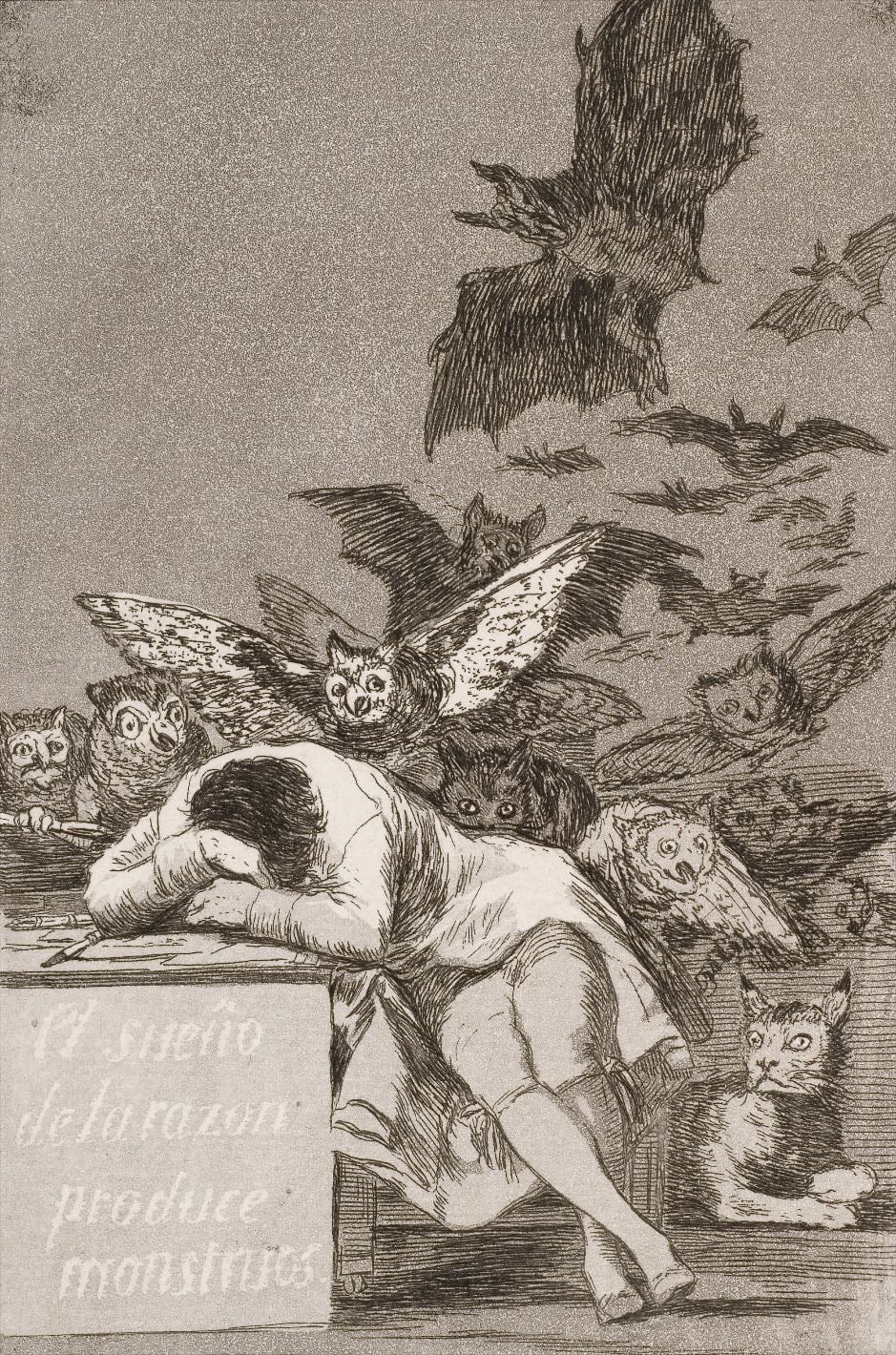 The Sleep of Reason - Francisco Goya, 1799