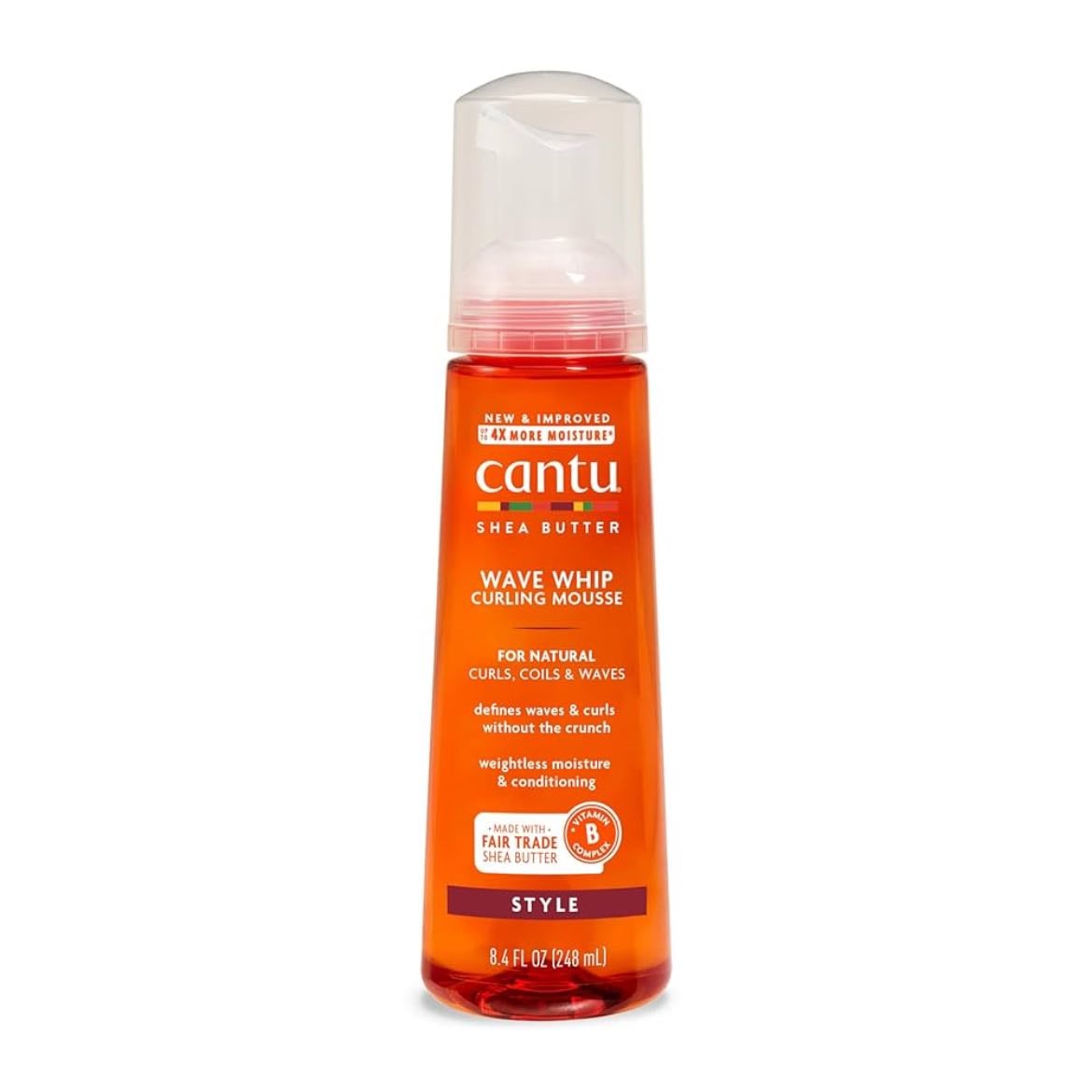 Cantu wave whip curling mousse (espuma)