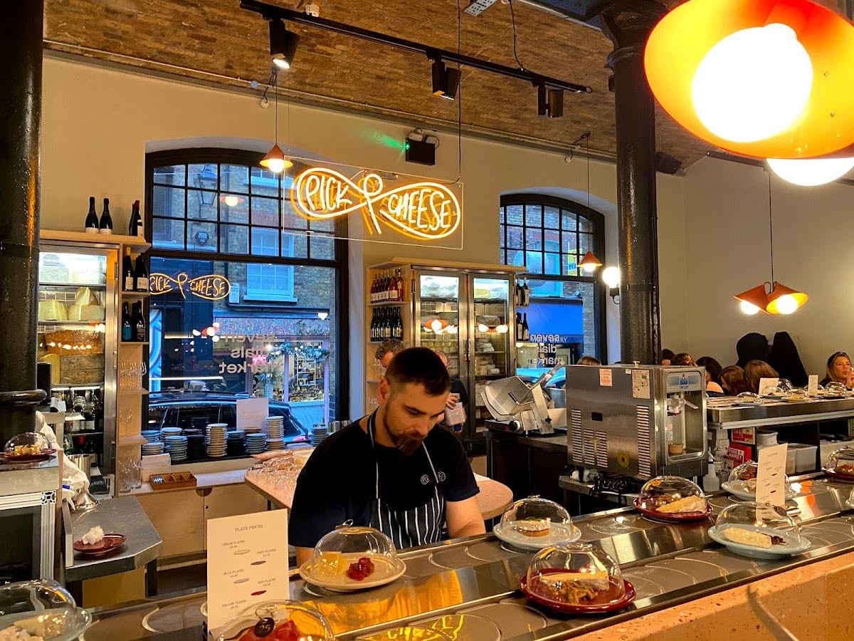 Pick & Cheese - The Cheese Bar - Covent Garden - Wednesdays- bottomless £25