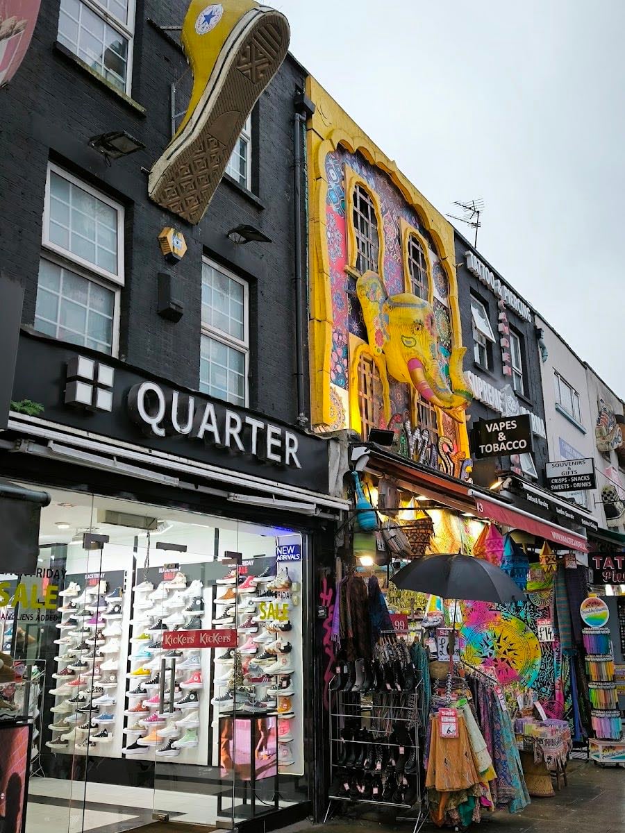 Camden Market - Lower market hall