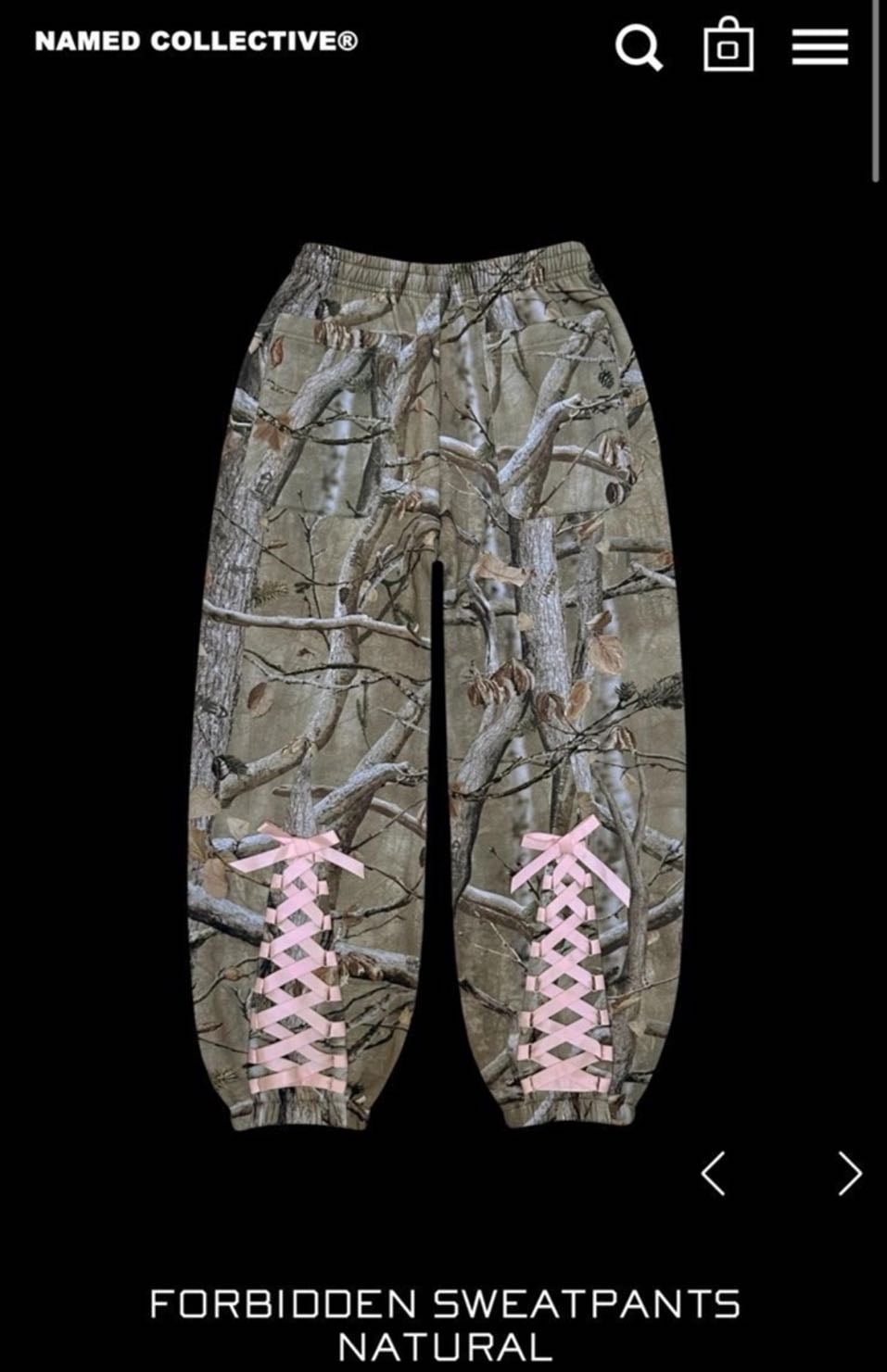 Forbidden Sweatpants Natural - Named Collective