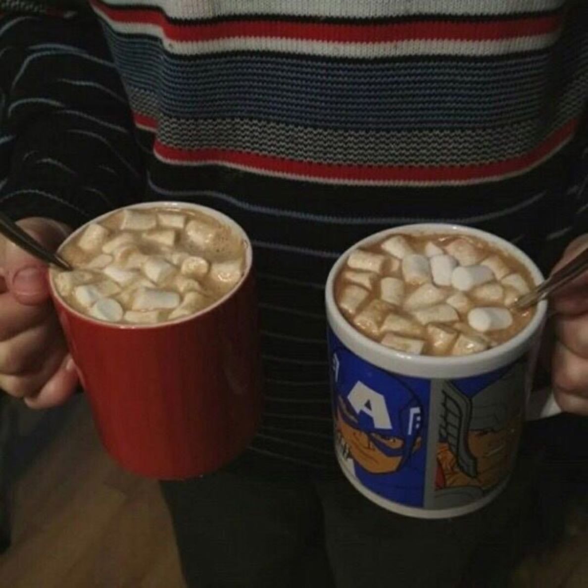 drink hot choc and solve mysteries