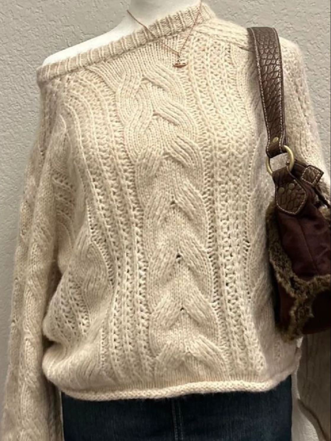 Wool chunky sweather