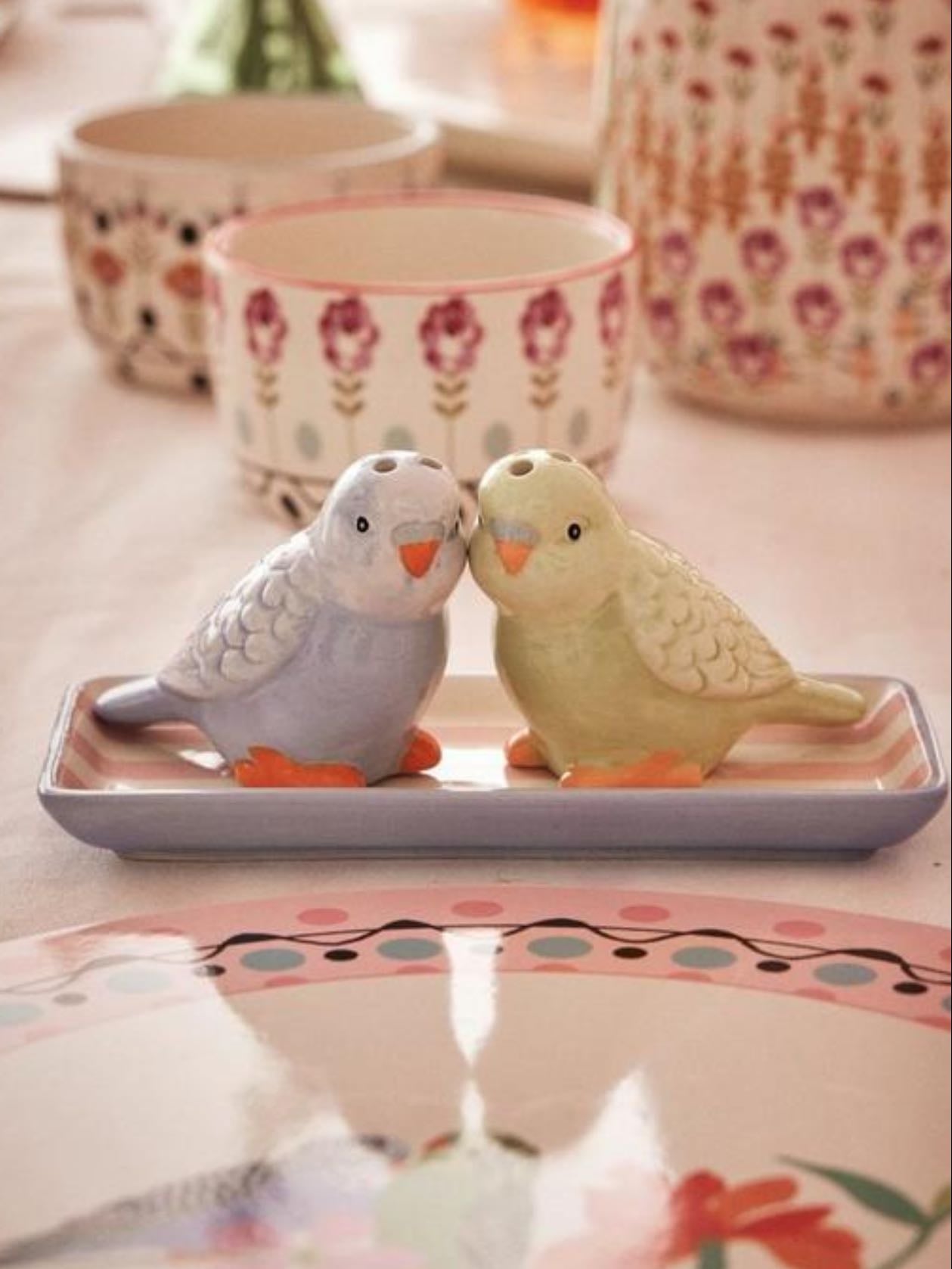 budgie salt and pepper shakers - cath kidston