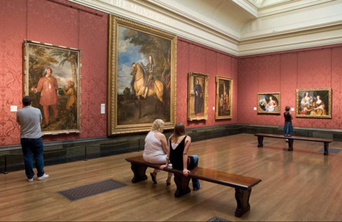going to museums