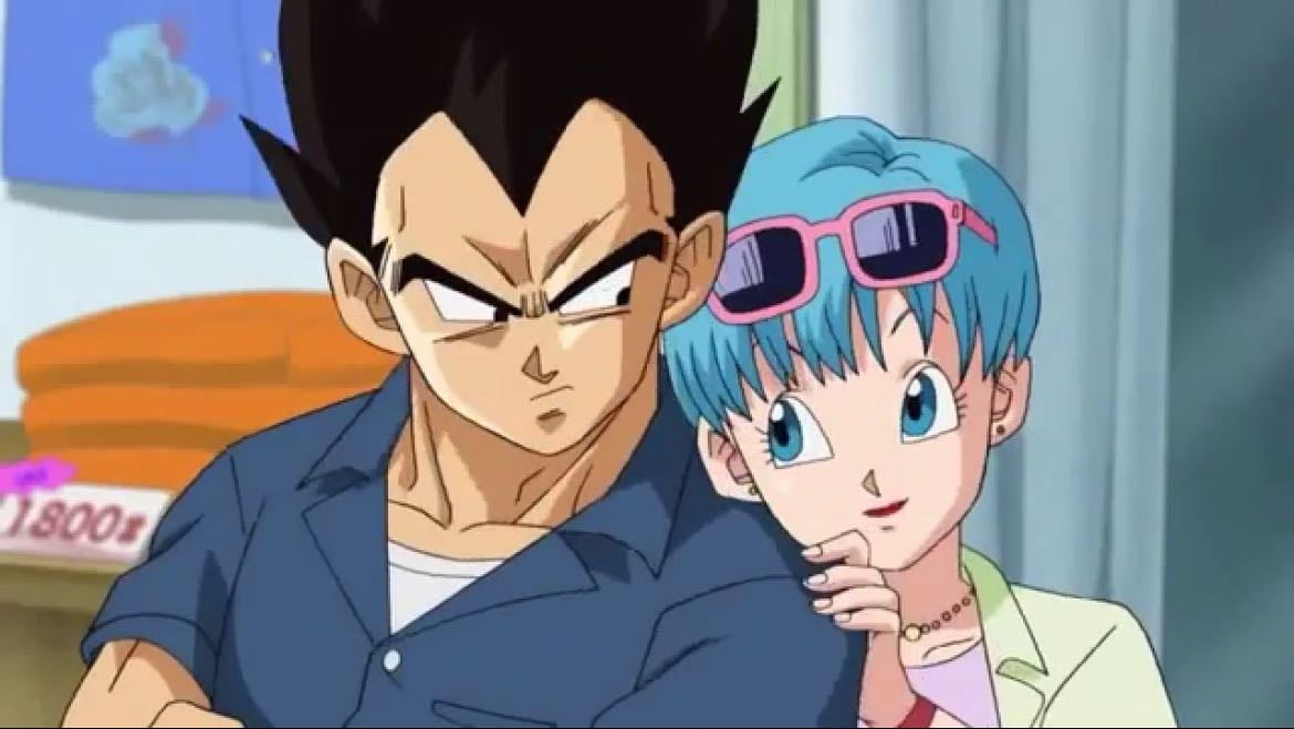 Vegeta and Bulma - Dragon Ball