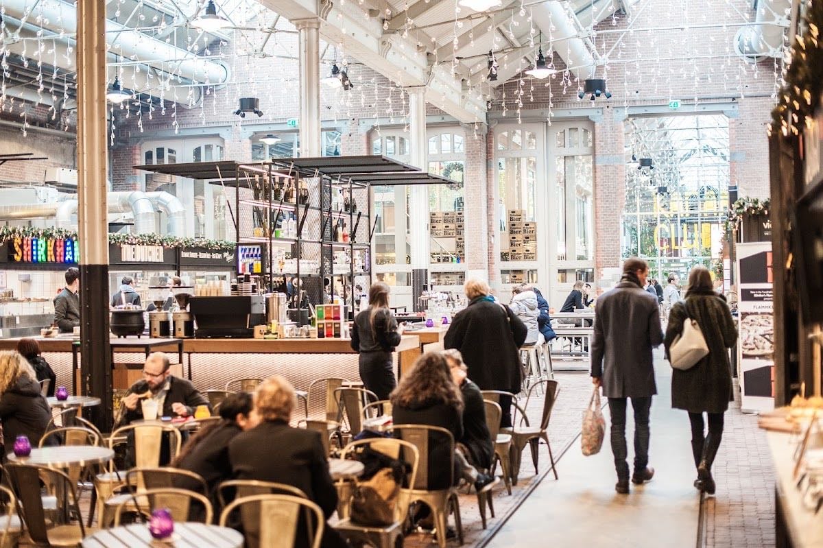 Foodhallen - Lots of great bites + drinks in a large (but often crowded) food hall