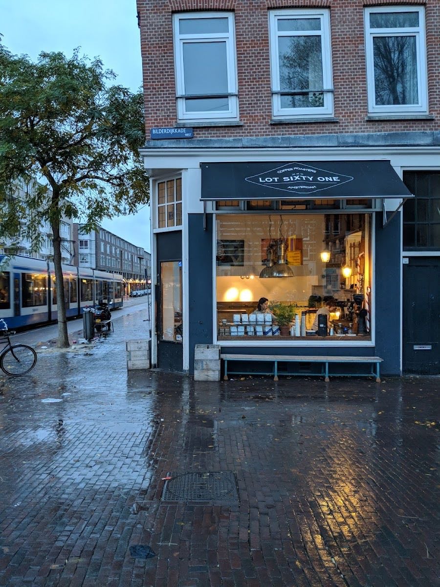 Lot Sixty One - Fantastic coffee – and chocolate chip cookies!