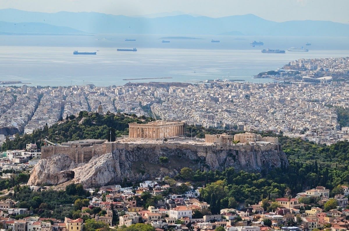 Lycabettus Hill Viewing Area