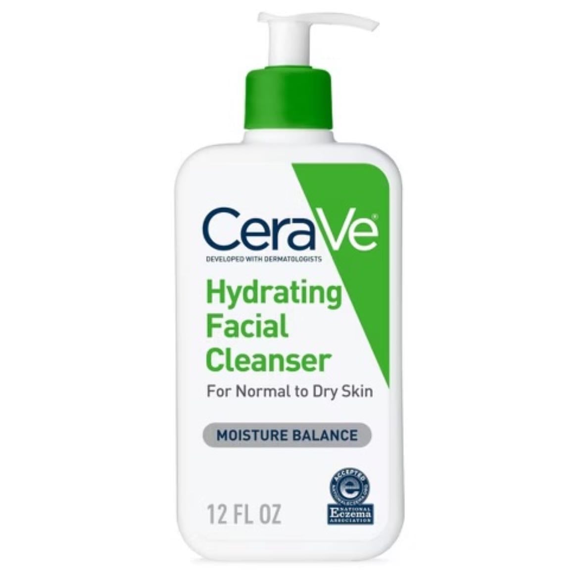 1. CeraVe - Hydrating Cleanser