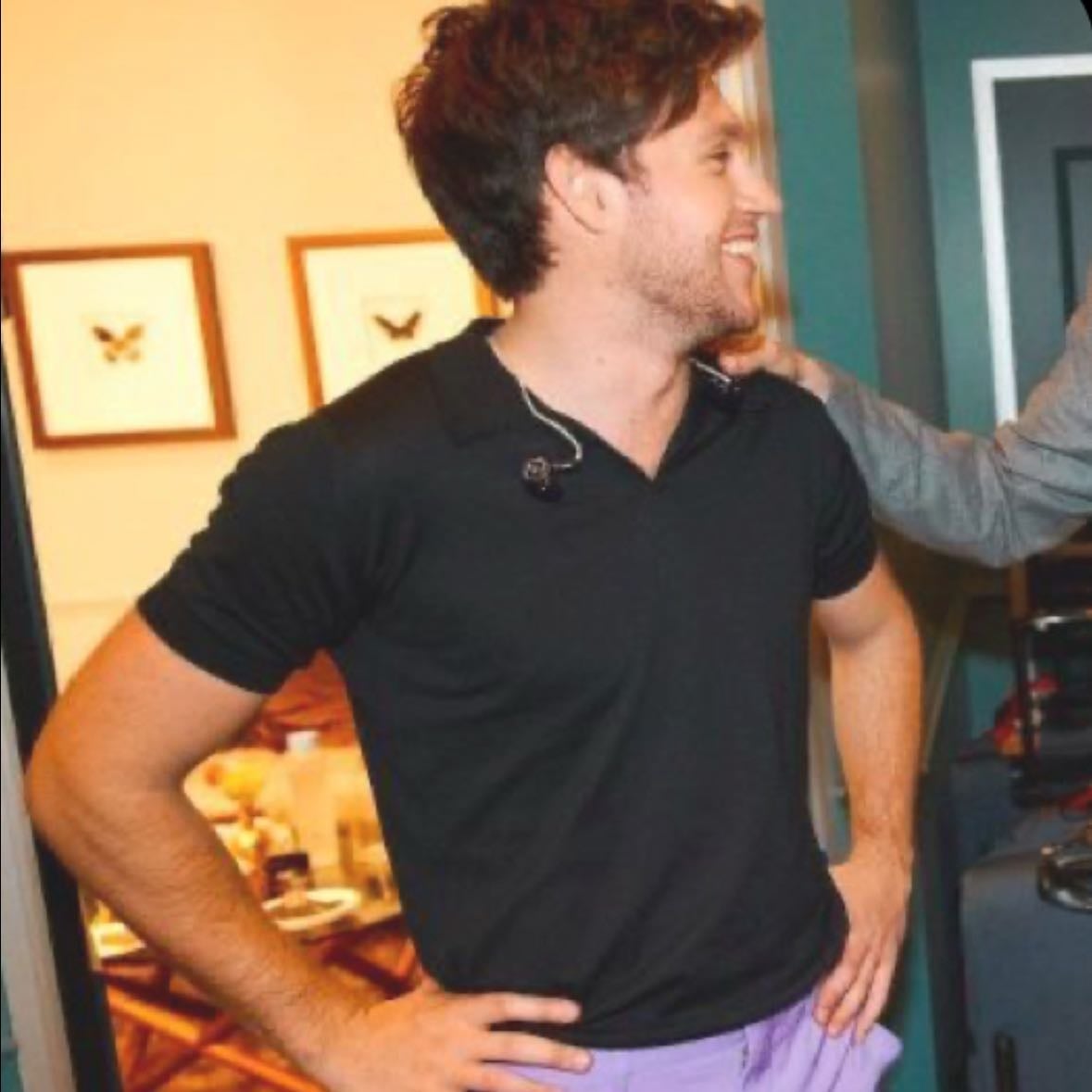 Purple pants Niall