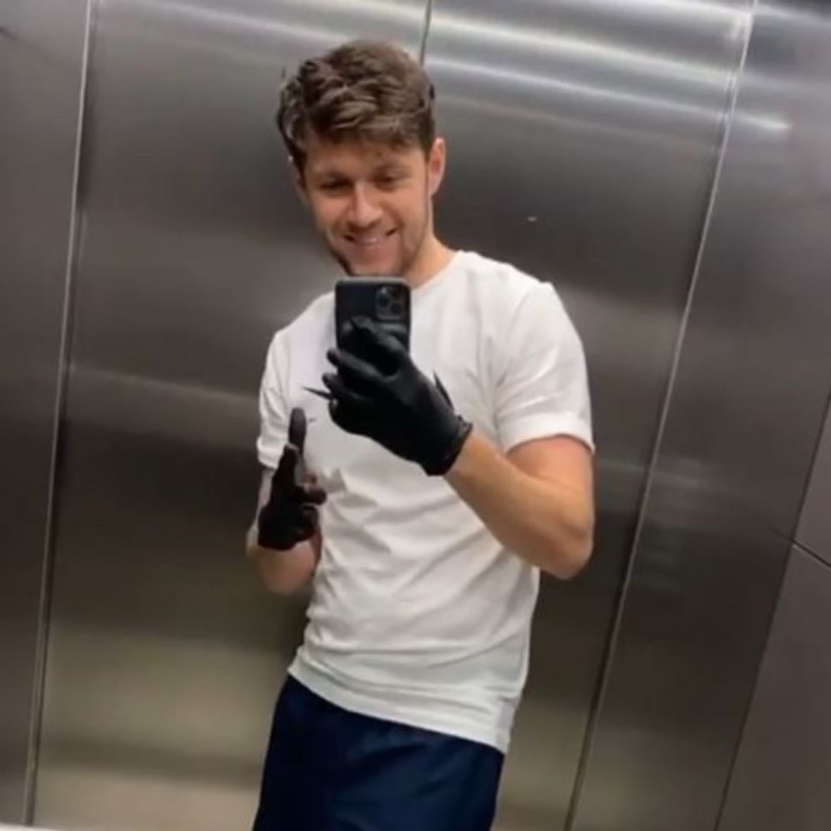 The gloves..?