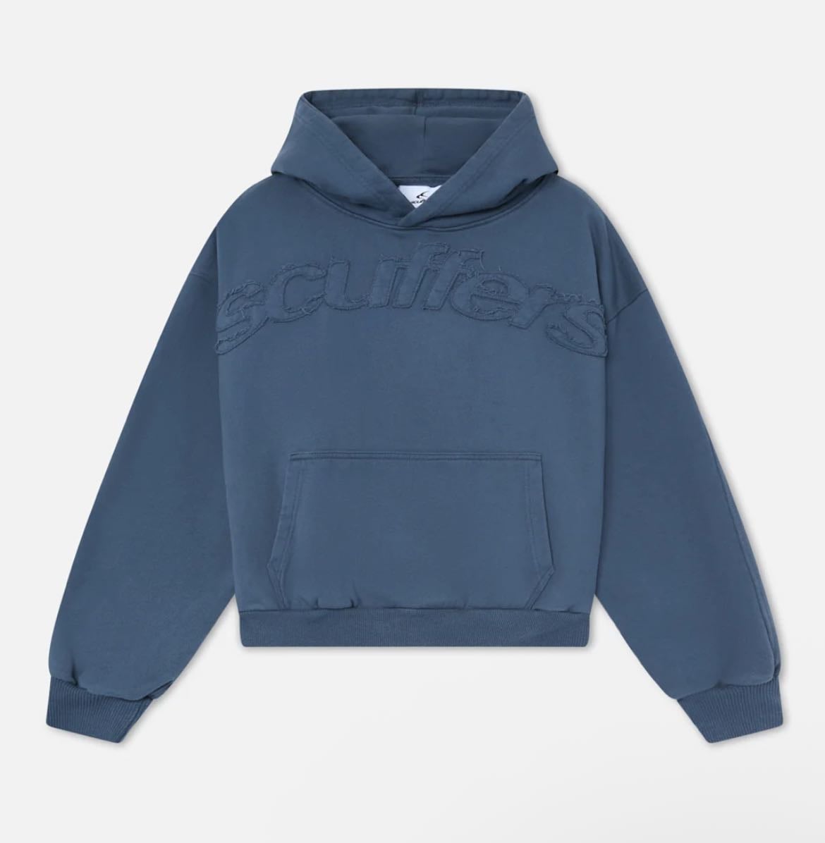 SCUFFERS - RAW BLUE HOODIE