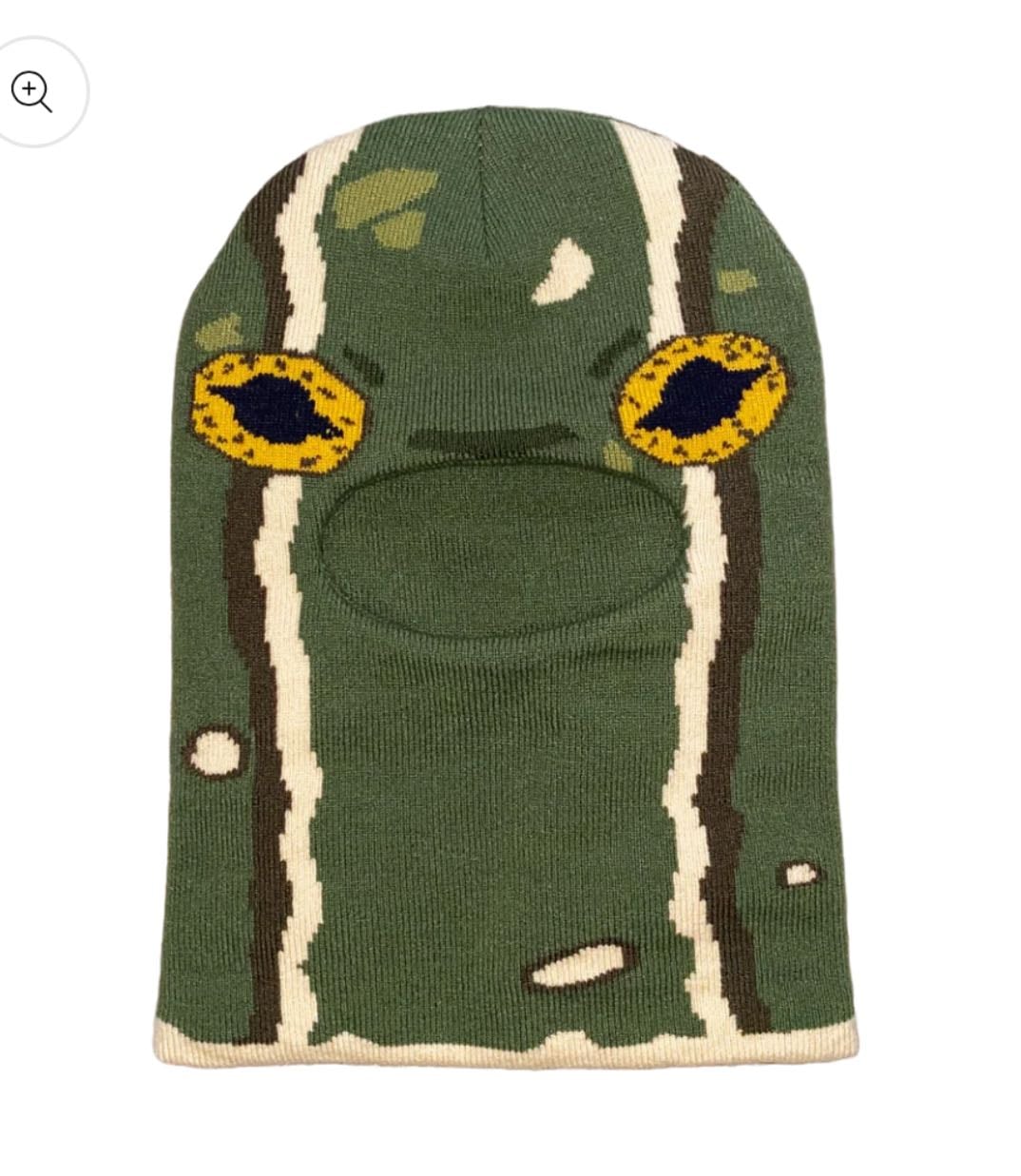 TWO FROGS - Knit Frog Balaclava - Green Treefrog
