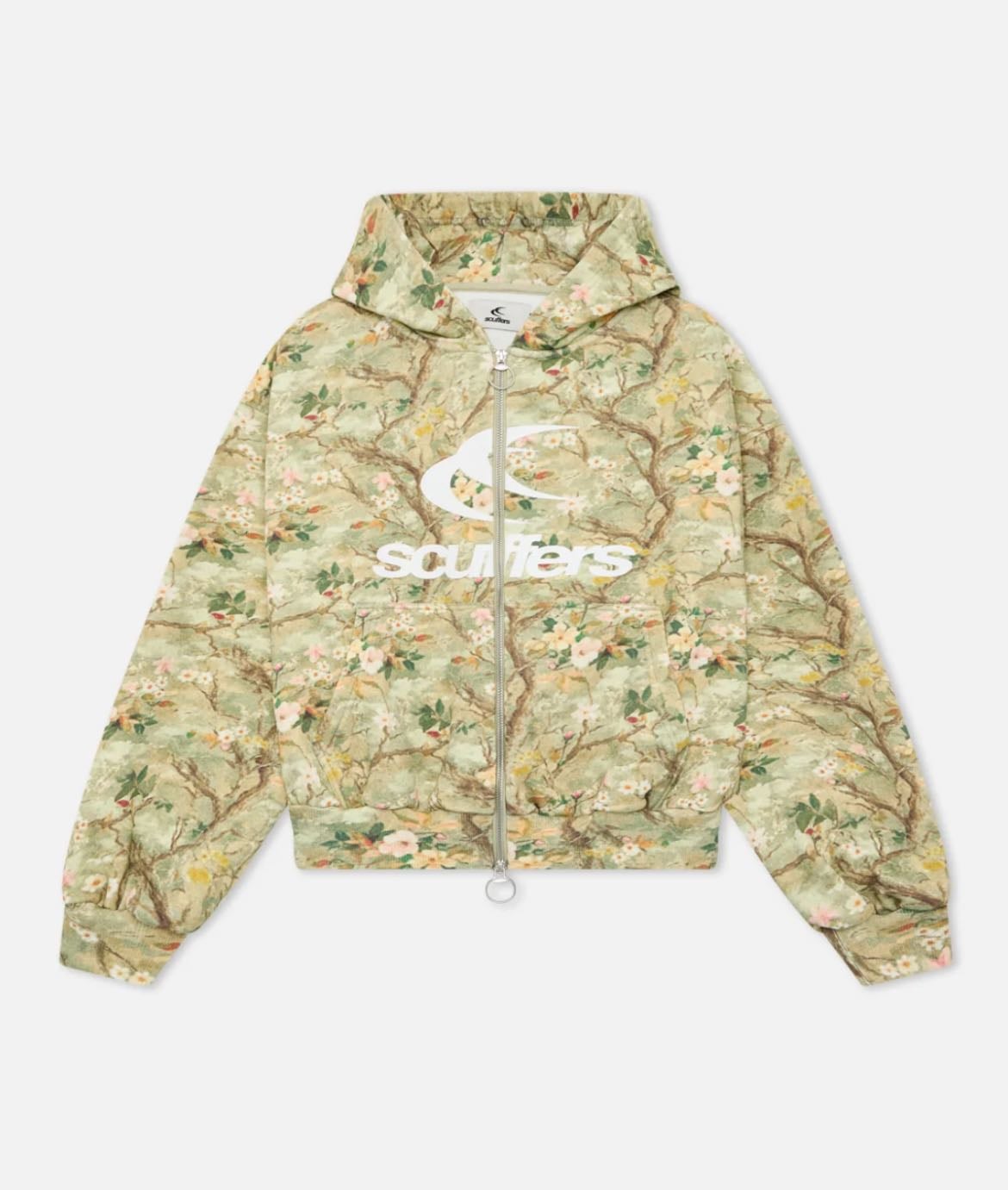 SCUFFERS - REAL FLOWER ZIPPER