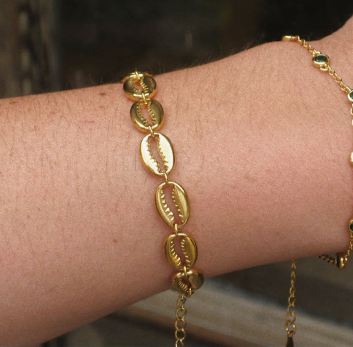SHOP DE DELI - Shell Chain Bracelet