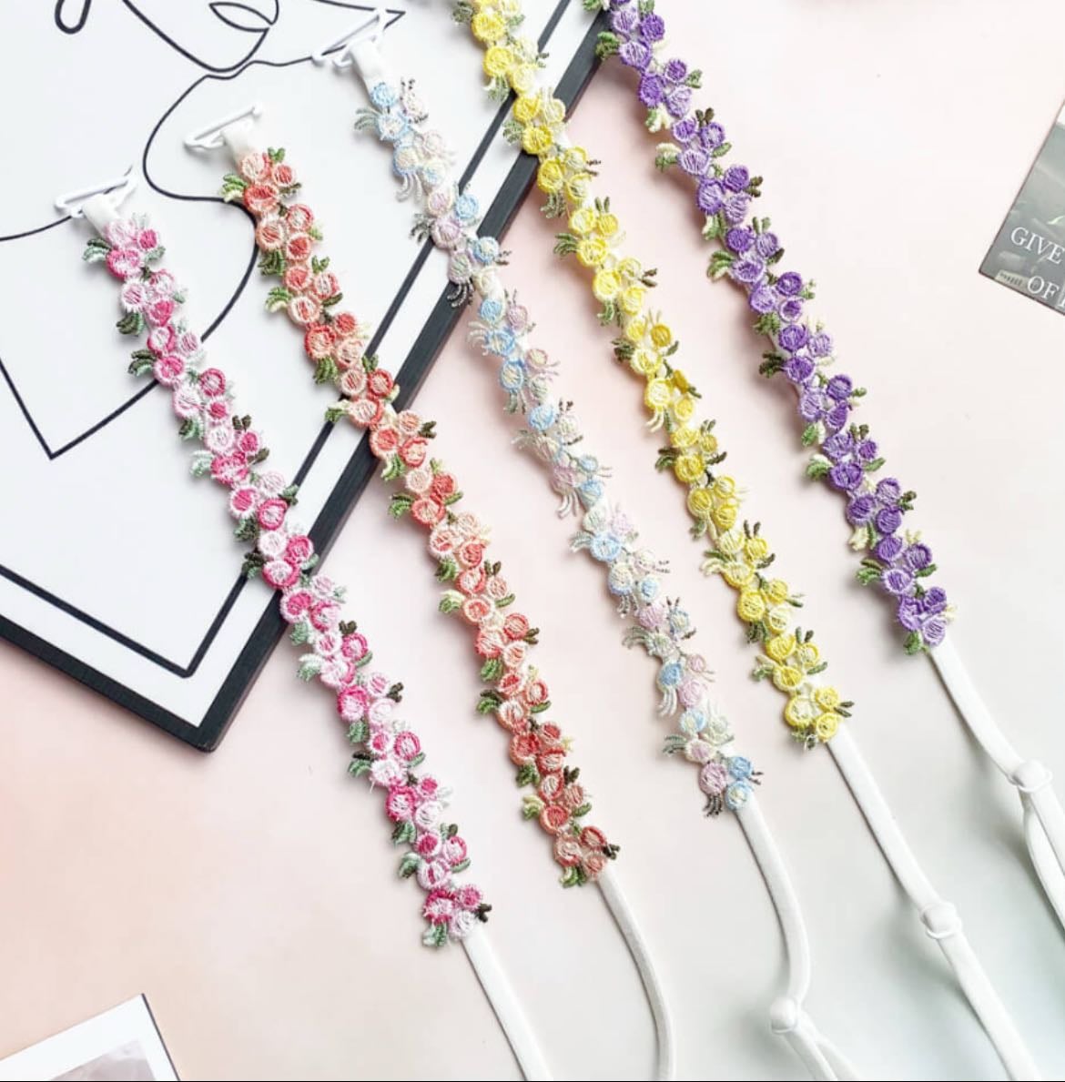 MOLY STORY - Sweet Floral Lace Bra Straps