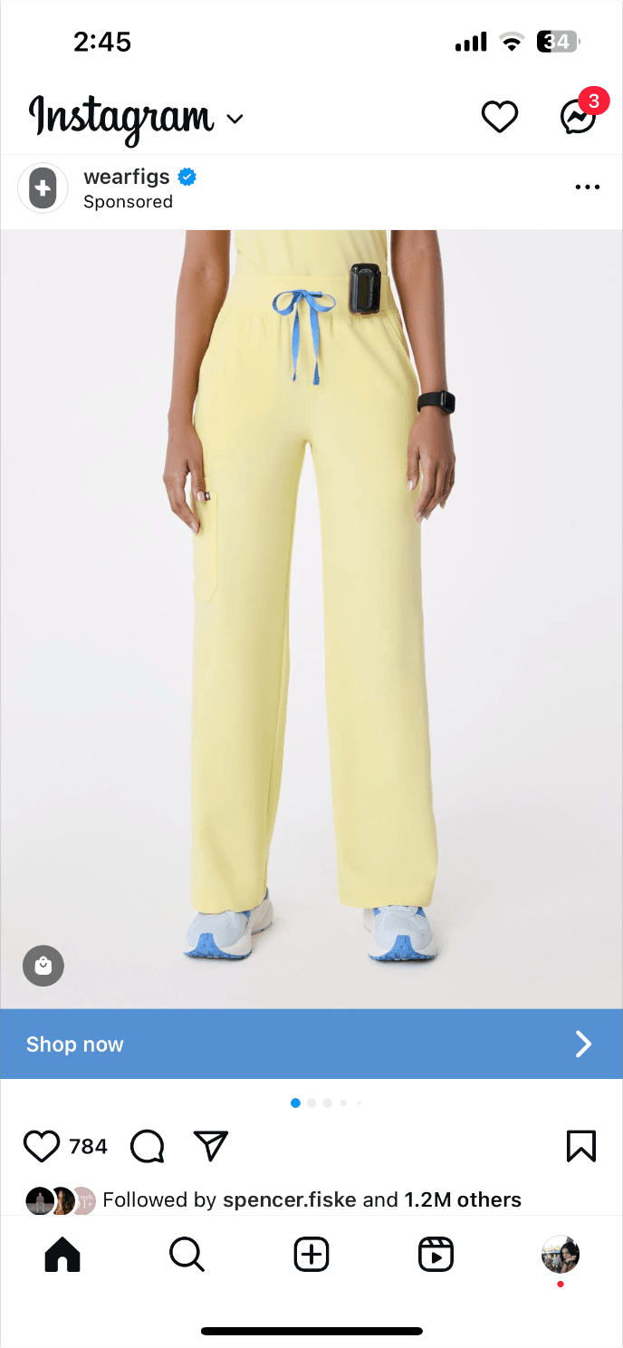 THE BUTTER YELLOW SCRUBS - so upset i missed on these.