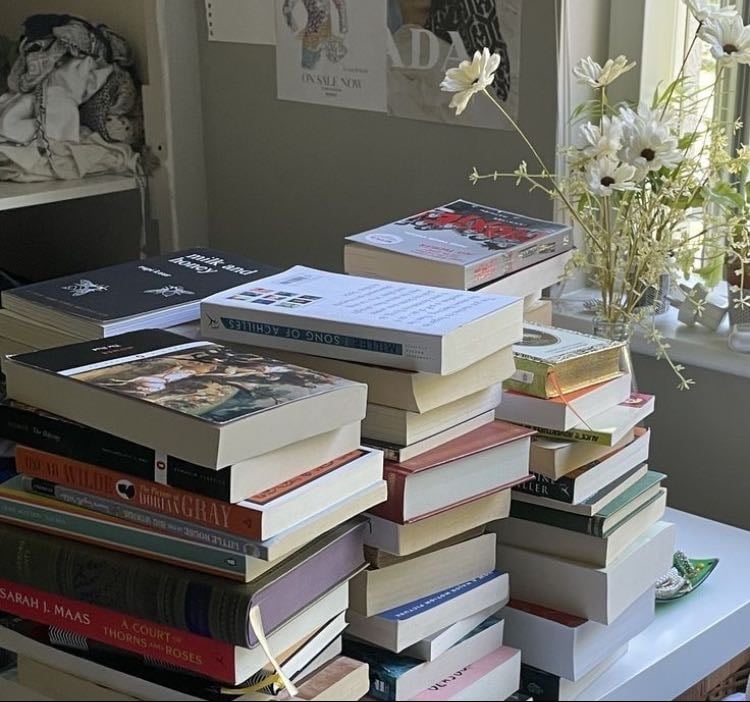 in my library ᥫ᭡。 - Books hypelist by sunny !