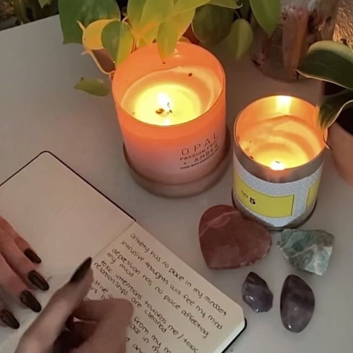Journaling or gratitude practice