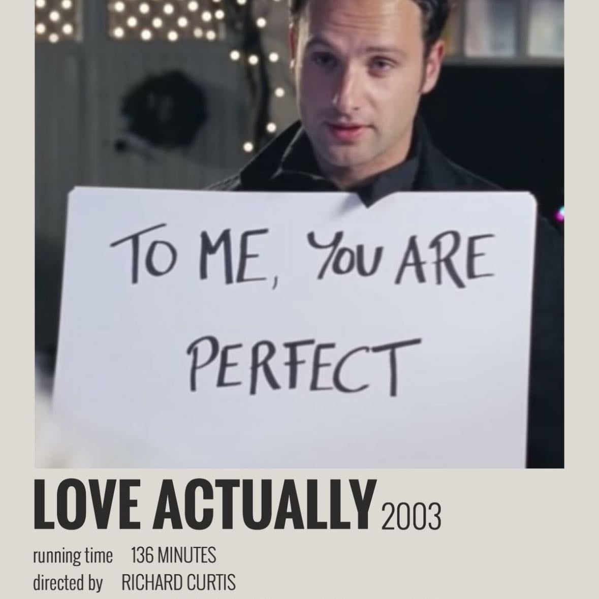 love actually - Richard Curtis · 2003