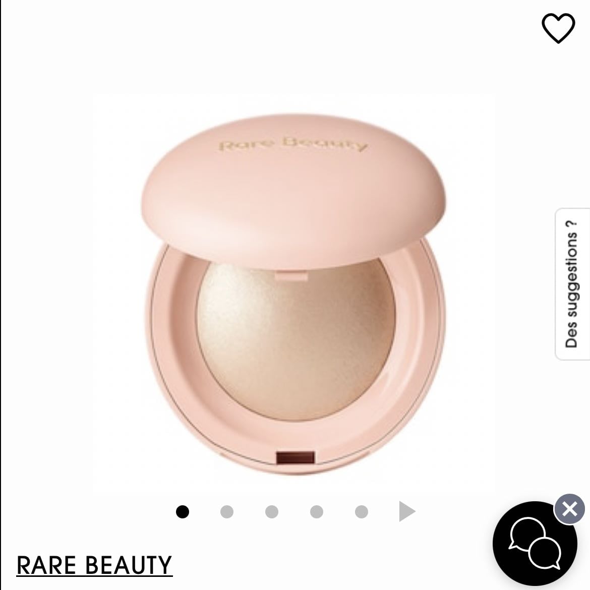 Rare beauty - Positive light silky touch highlighter in exihlerate