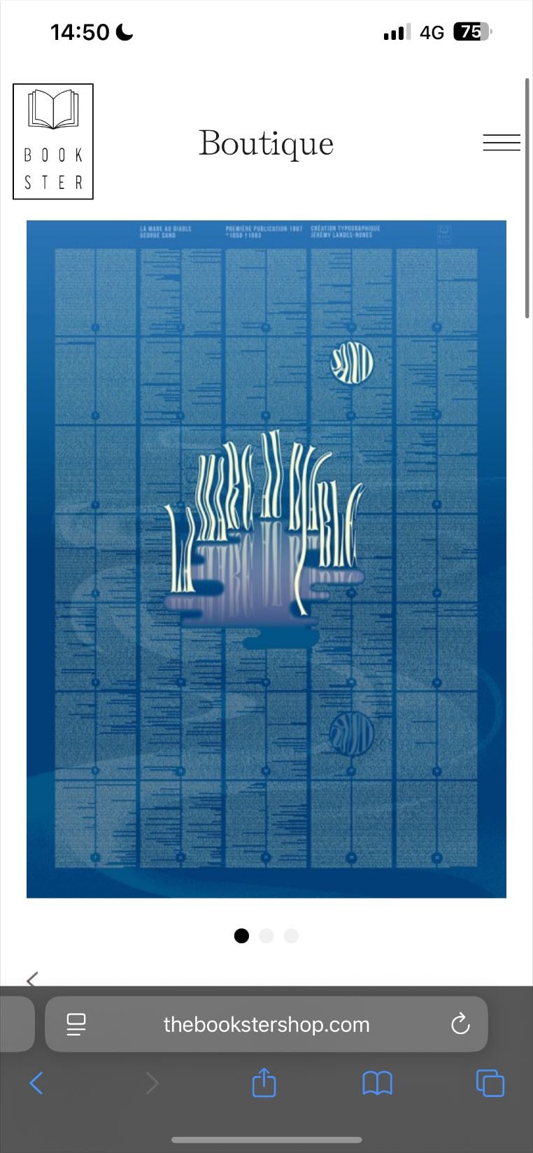 Affiche George Sand