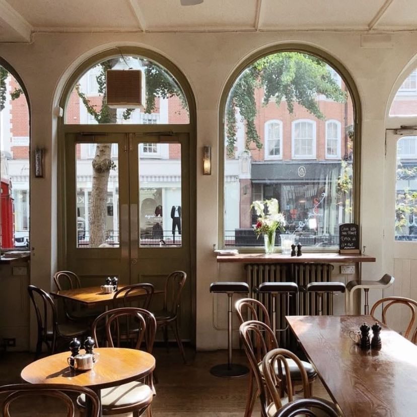 exploring cafes and restaurants