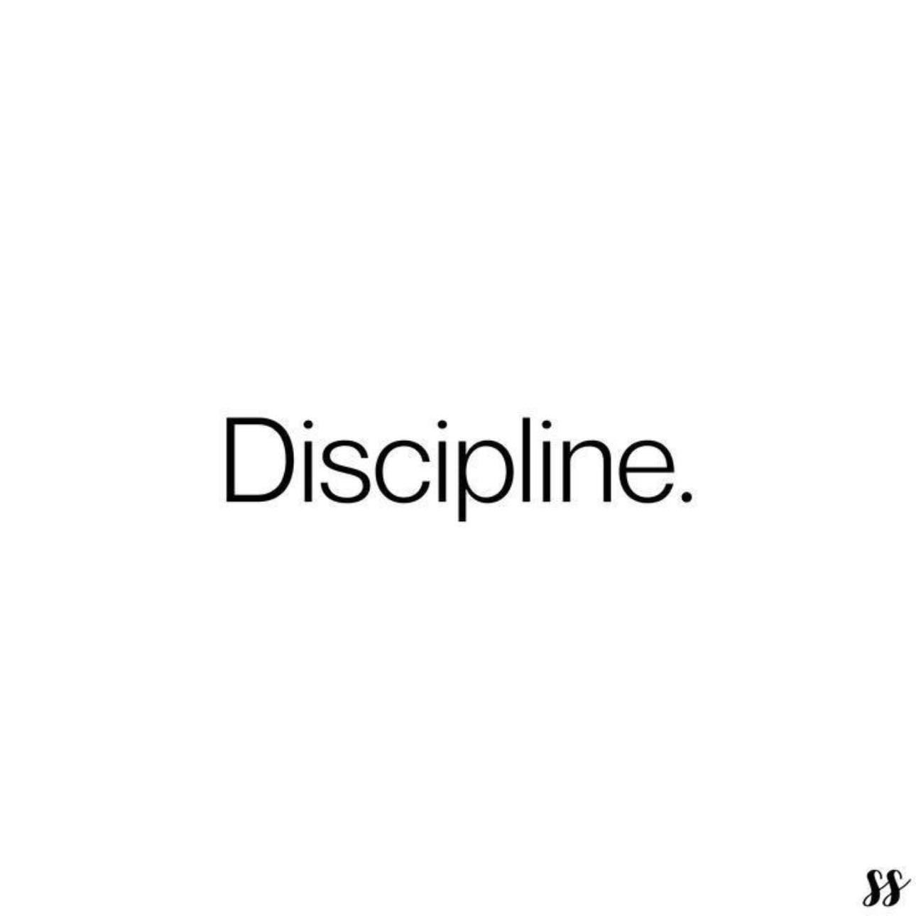 DISCIPLINE
