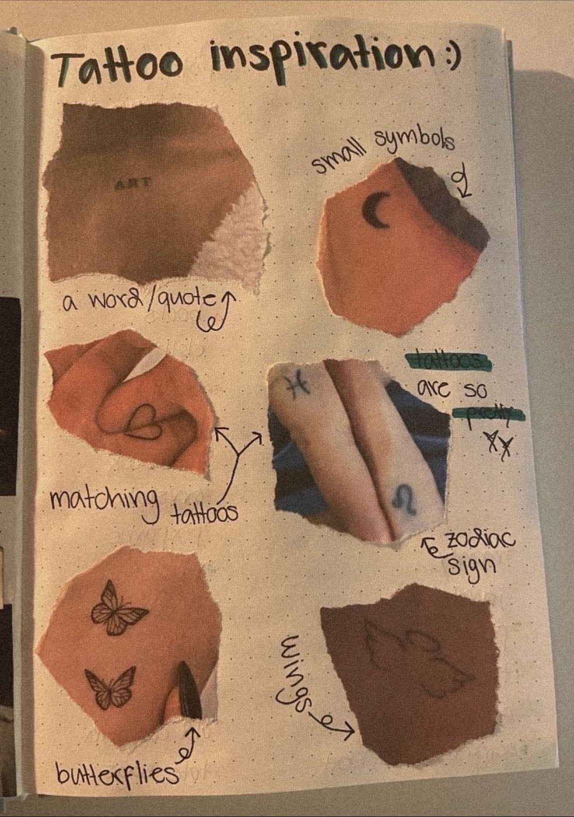 Tatuajes que quiero hacerme