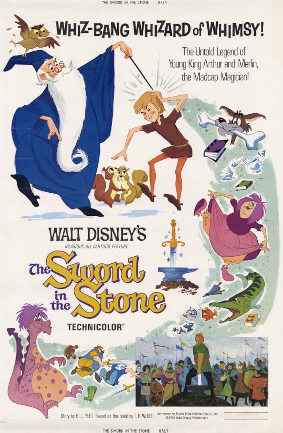The sword in the stone - Wolfgang Reitherman · 1963