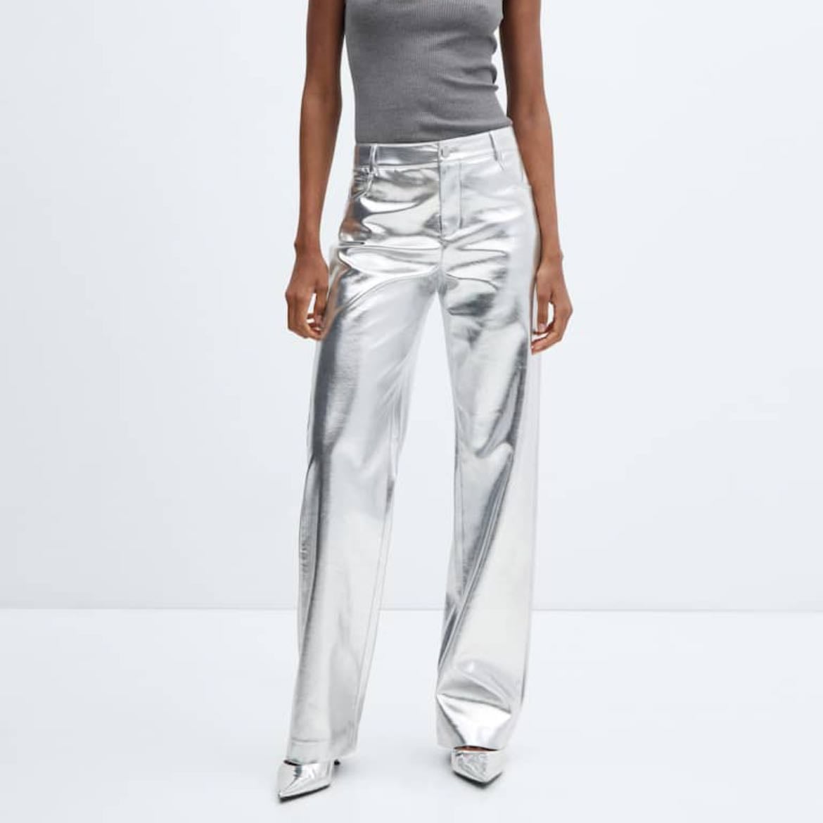 Pants plata - Mango