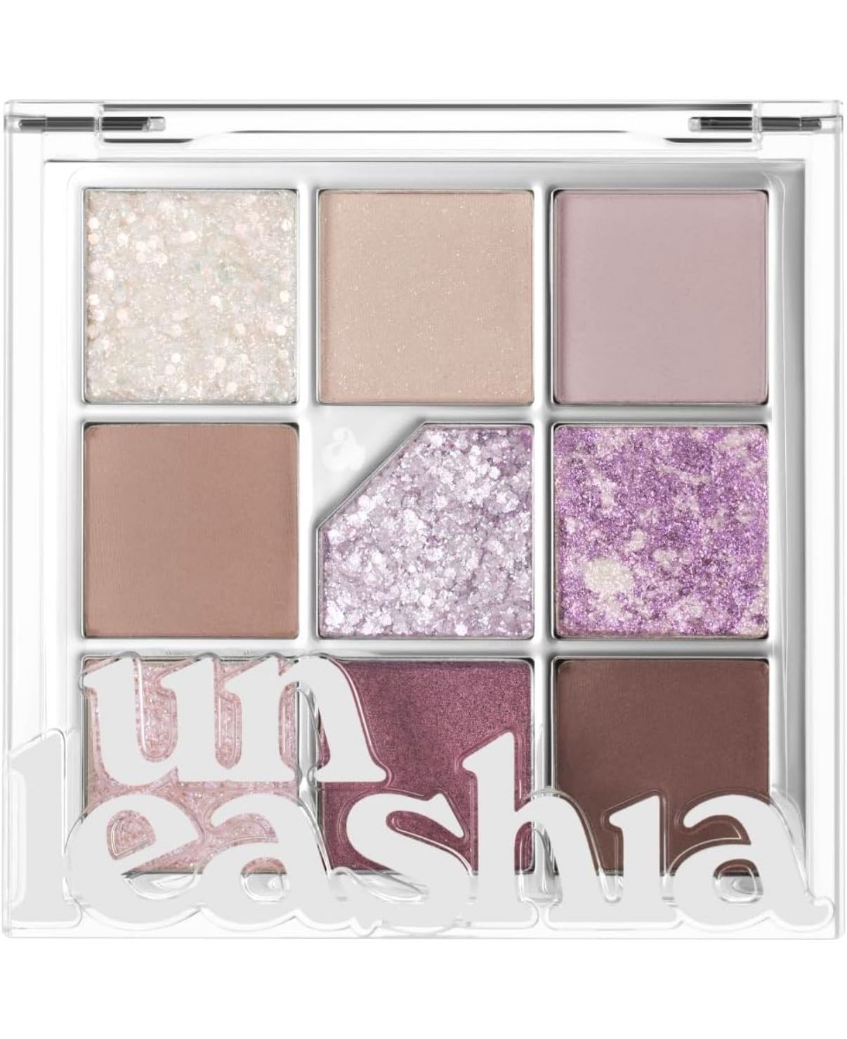 UNLEASHIA Glitterpedia Eye Palette - NO.4 All of Lavender Fog