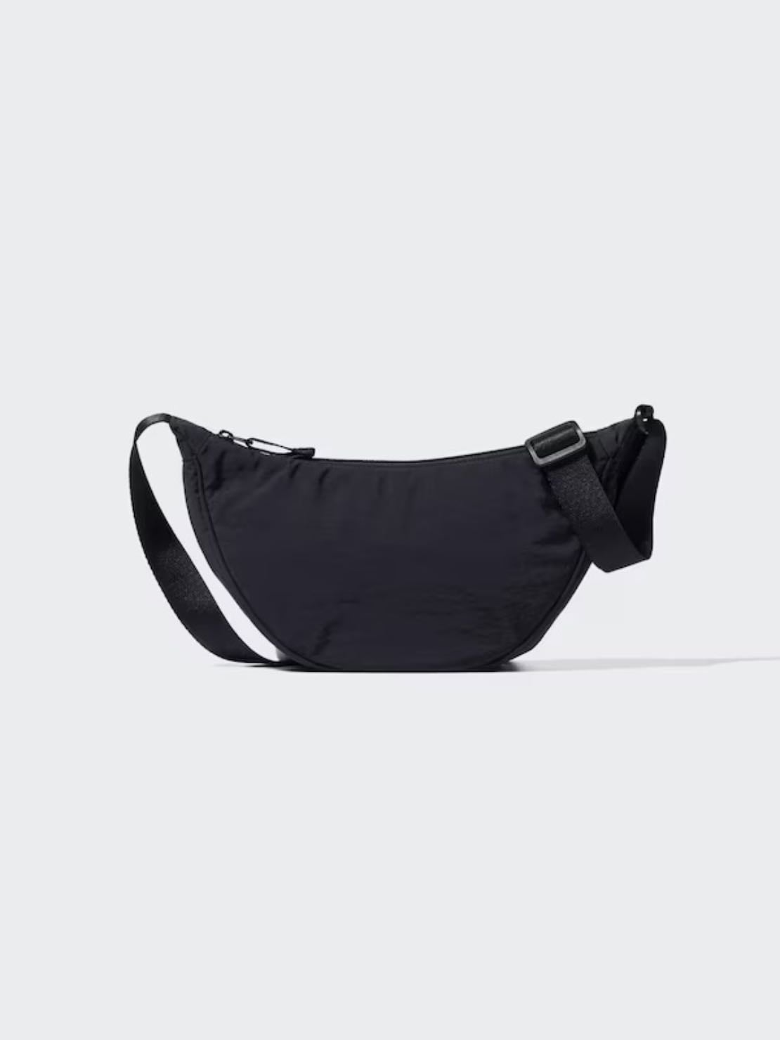 Uniqlo Round Mini Shoulder Bag - 09 - Black