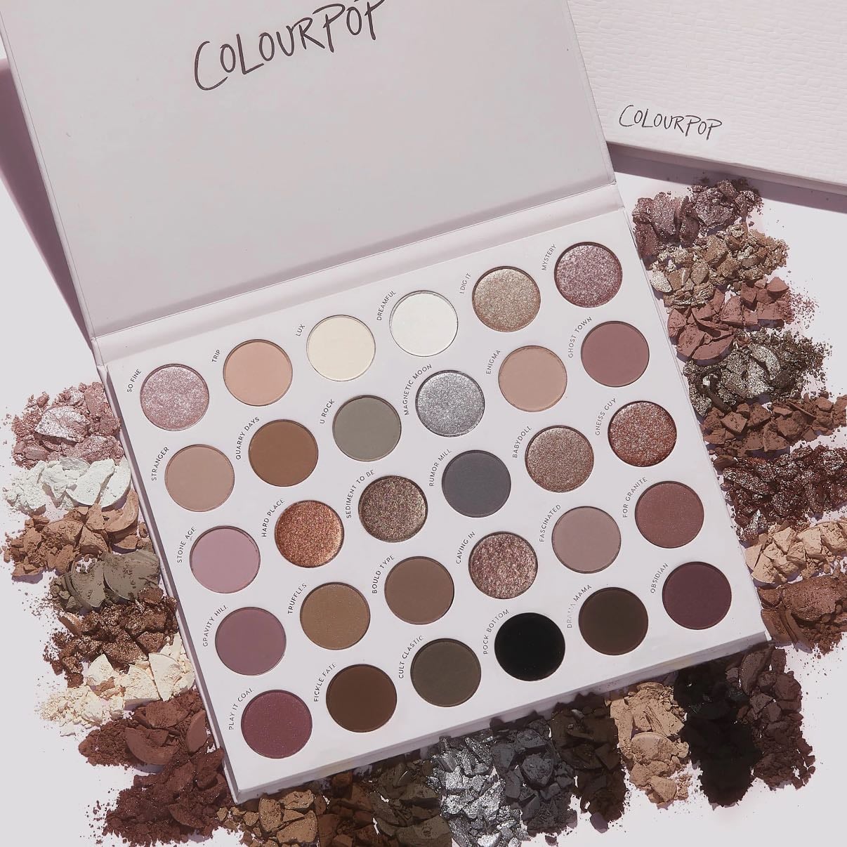 colourpop stone cold fox eyeshadow palette
