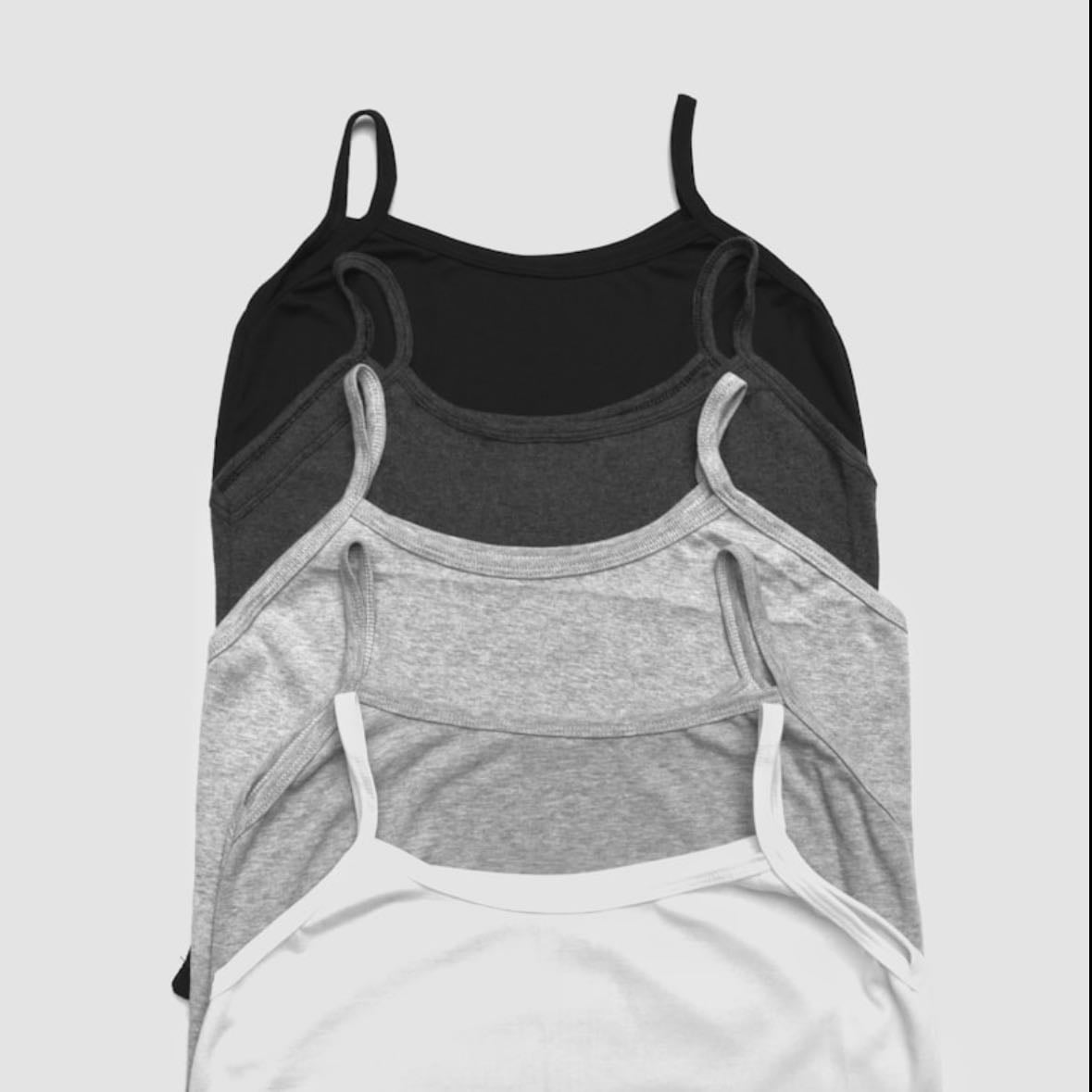 Tank top - Negra/gris/blanco/lila/rosa/piel/camuflada