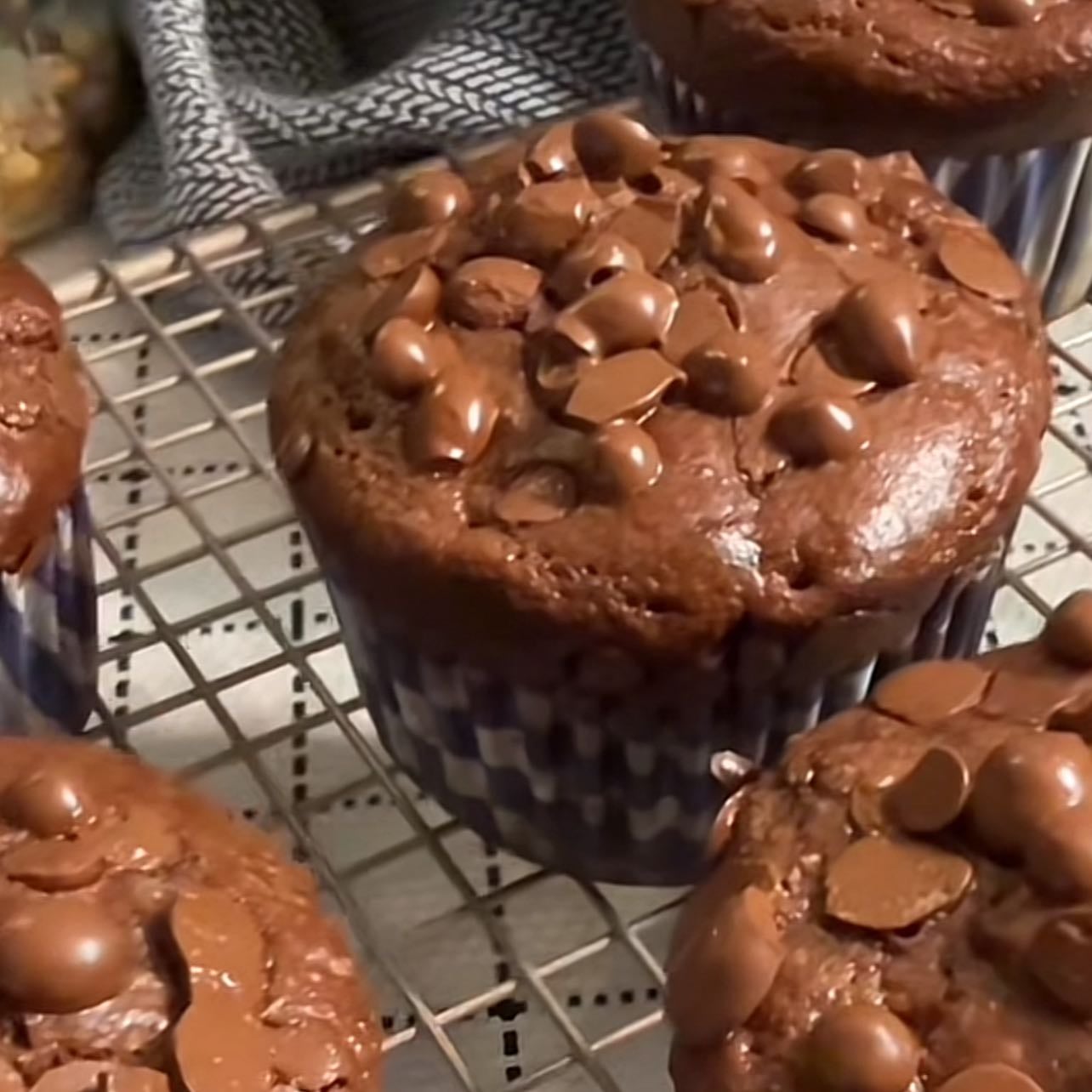 muffins proteicos chocolate