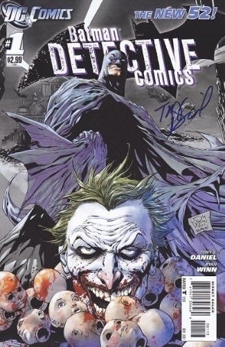Batman Detective Comics #1 Comic Book / Rare 3rd Print Cover Edition (2012) New 52 - Signed/Autographed by Tony Daniel - · 2012