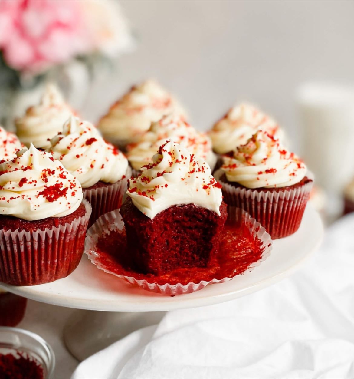 red velvet cupcakes