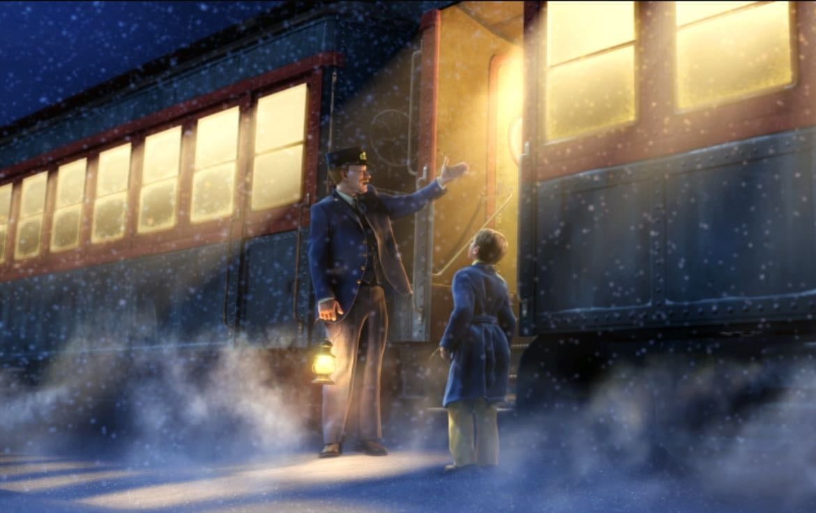 the polar express - “Seeing is believing, but sometimes the most real things in the world are the things we can’t see.”