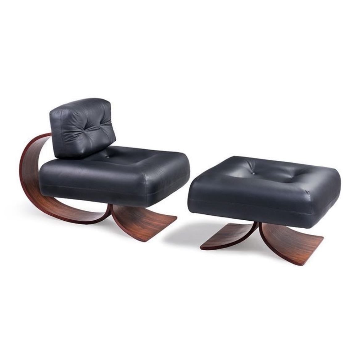 Banqueta e Poltrona Alta 1971 - Oscar Niemeyer